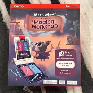 BRAND NEW UNOPENED OSMO MATH WIZARD AND THE MAGICAL WORKSHOP GAME FOR OSMO!
